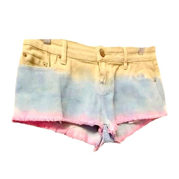 NWOT BDG Multi- Color Super Shortie Shorts - Picture 4 of 8